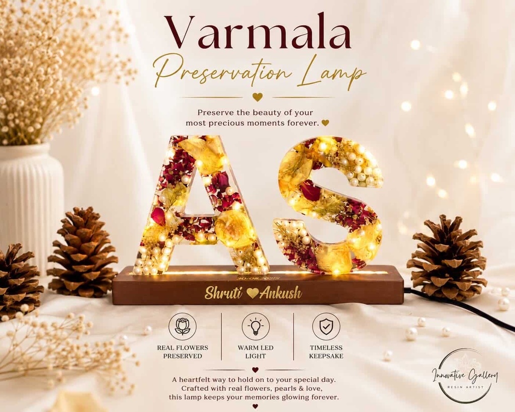 Varmala Preservation Alphabet Lamp